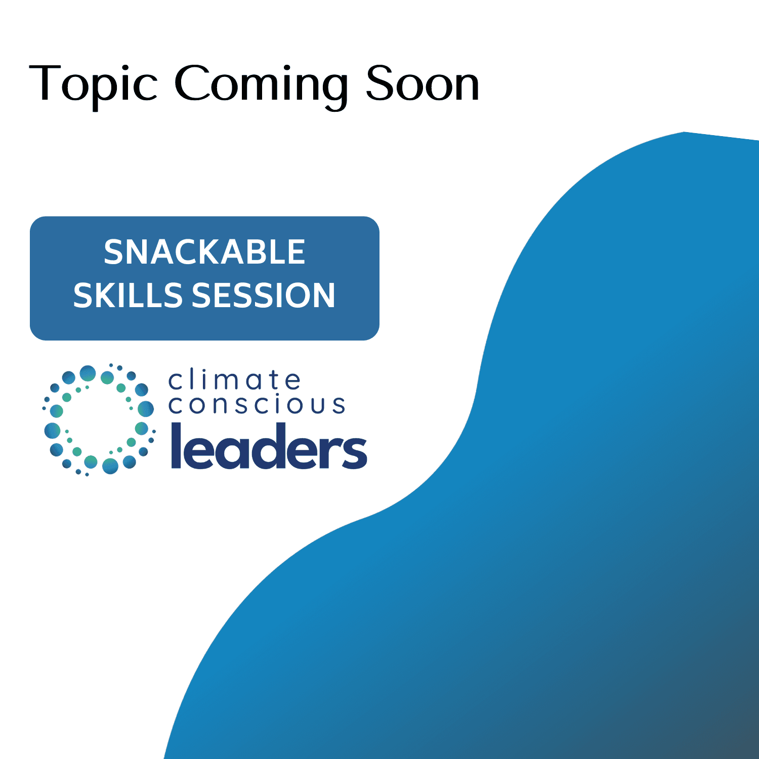 Snackable Skills Workshop