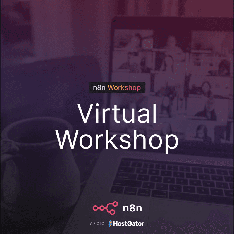 n8n Workshop Rio de Janeiro - Self-host de verdade: Docker, webhook, memória e update sem drama
