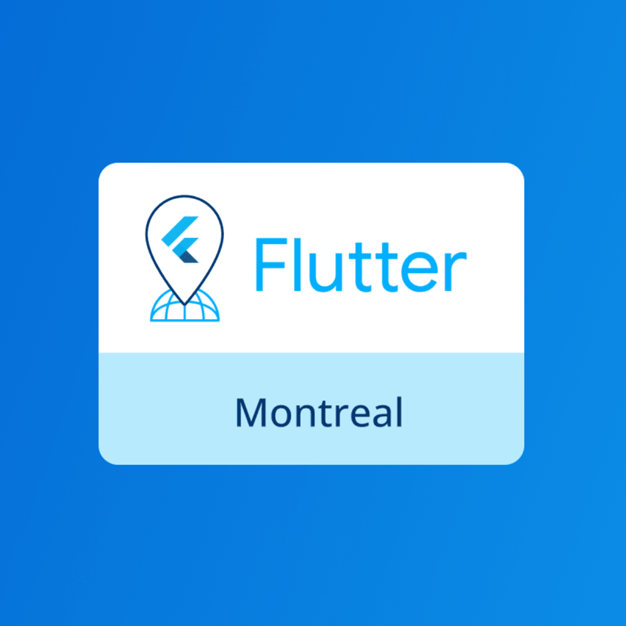 Flutter Montreal April @TBD
